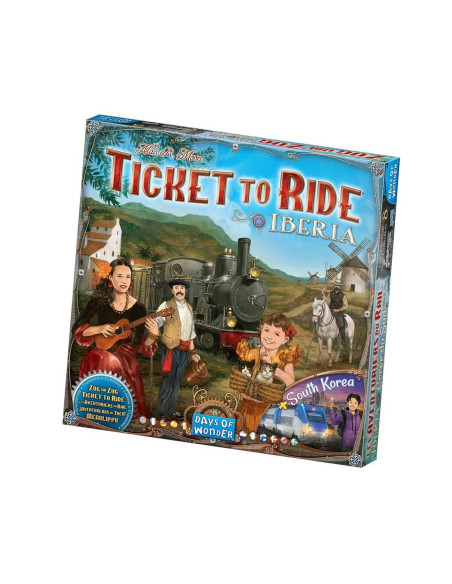 Juego mesa ¡aventureros al tren! iberia