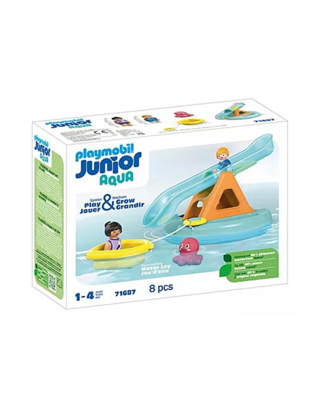 Playmobil junior aqua: isla baño con