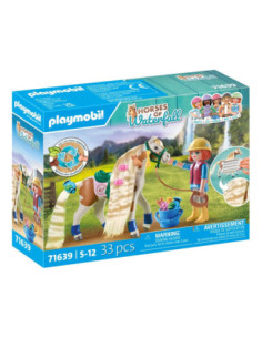 Playmobil ellie con caballo