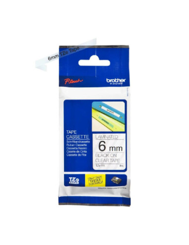Cinta laminada brother tze111 8mm x