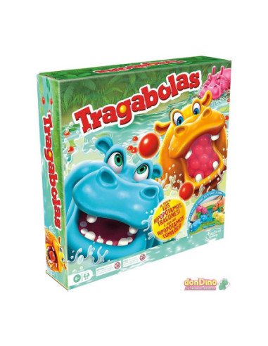 Juego mesa hasbro tragabolas los tipopótamos