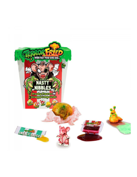 Juguete bandai terror fried mordisco asqueroso