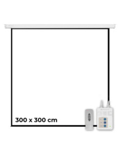 Pantalla eléctrica proyección 135 pulgadas