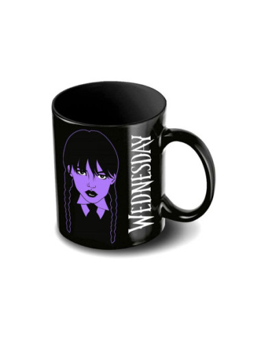 Taza karactermania miercoles addams