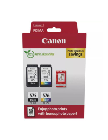 Cartucho tinta canon pg 575 +