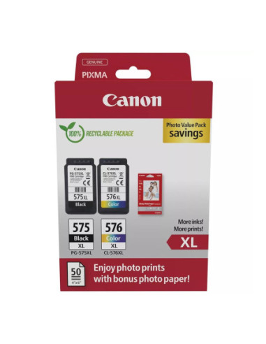 Multipack cartucho tinta canon pg 575xl