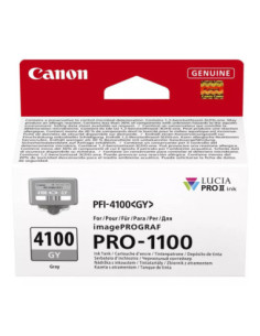 Cartucho canon pfi - 4100gy gris