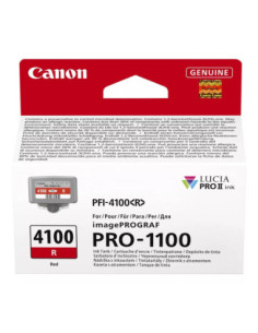 Cartucho canon pfi - 4100r rojo