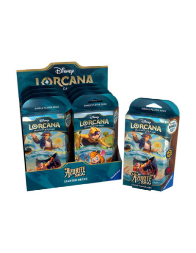 Juego cartas disney lorcana tcg azurite
