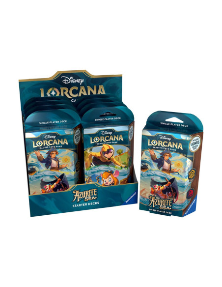 Juego cartas disney lorcana tcg azurite