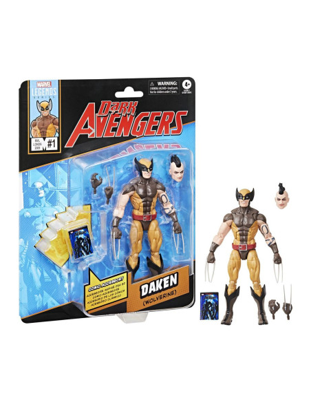 Figura hasbro marvel legends dark avengers