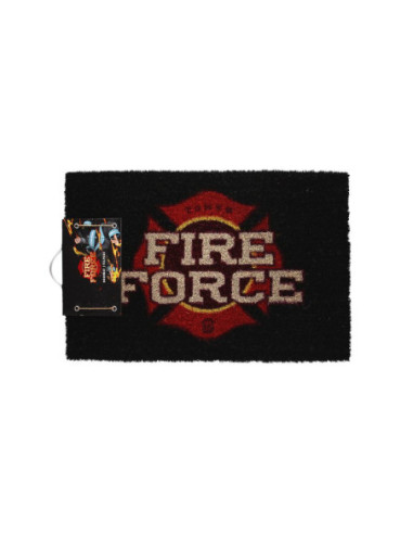 Felpudo 60x40 cm logo fire force