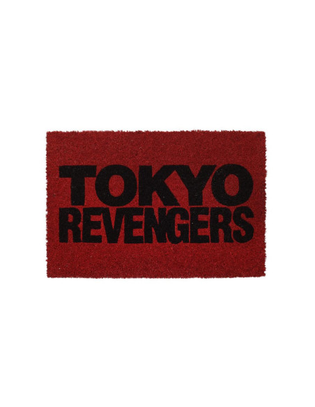 Felpudo 60x40 cm logo sobre rojo