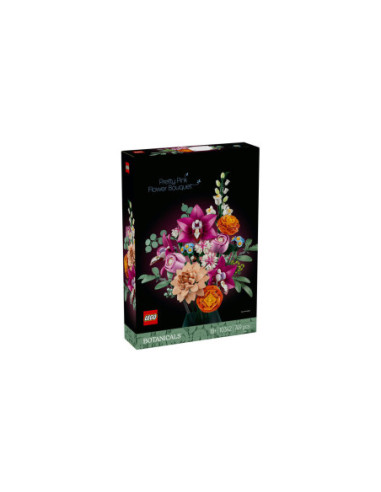 Lego ramo flores fantasía en rosa