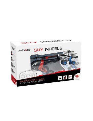 Helicoptero radio control flybotic sky wheels
