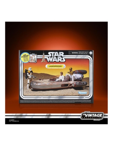Figura hasbro star wars landspeeder &