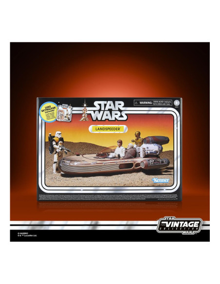 Figura hasbro star wars landspeeder &