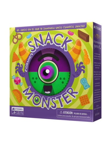 Juego mesa snack monster