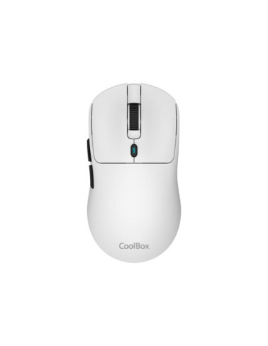 Mouse raton coolbox w03 ultraligero blanco