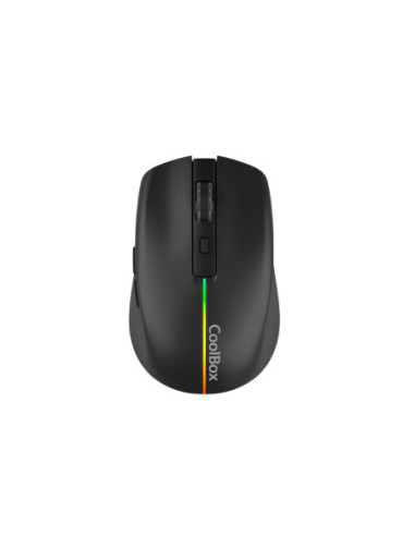 Mouse raton coolbox gaming w01 negro