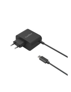 Adaptador cargador portatil coolbox gan usb - c