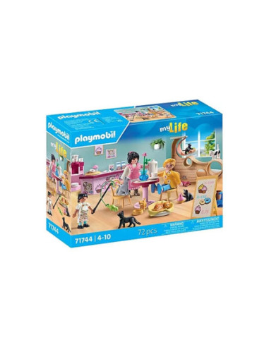 Playmobil -  cafetería para gatos