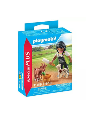 Playmobil -  mujer con cabras
