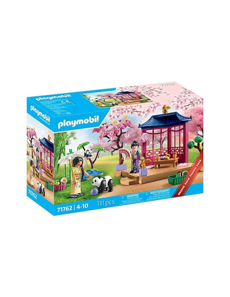 Playmobil -  jardín asiático con panda