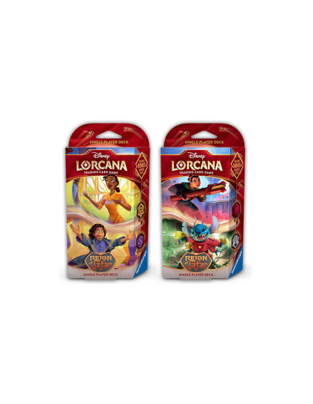Lorcana tcg -  mazos inicio disney