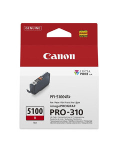 Cartucho tinta canon pfi - 5100 rojo