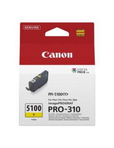 Cartucho tinta canon pfi - 5100 amarillo