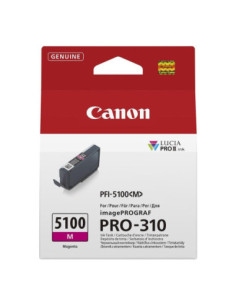 Cartucho tinta canon pfi - 5100 magenta