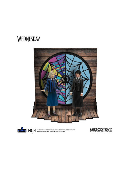 Pack 2 figuras mezco toyz wednesday