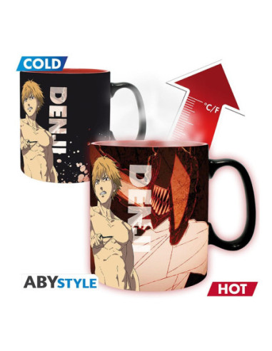 Taza termica abystyle chainsaw man denki
