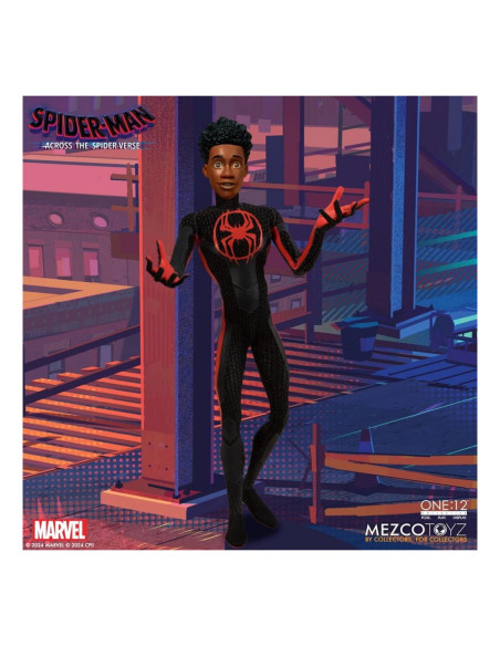 Figura mezco toyz spider - man across the