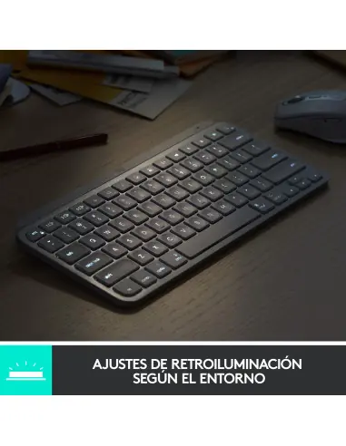 Teclado logitech mx keys mini grafito