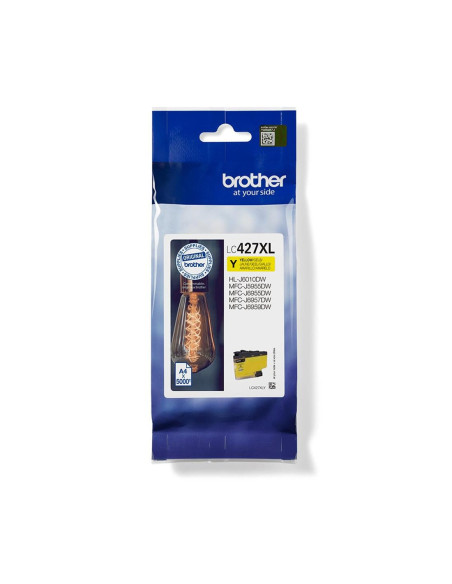 Cartucho tinta brother lc427xly amarillo