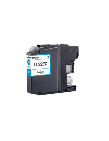 Cartucho tinta brother lc22ec cian