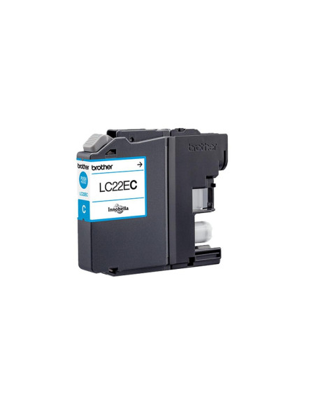 Cartucho tinta brother lc22ec cian
