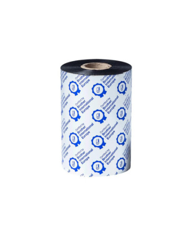 Pack rollos ribbon cera premium brother