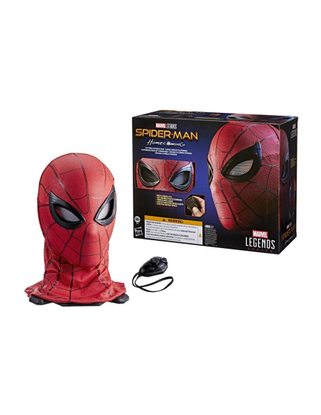 Réplica máscara spider - man home coming hasbro