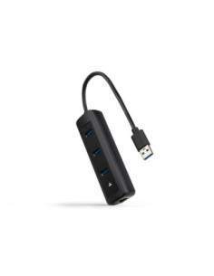 Conversor nanocable usb3.0 a ethernet 3xusb3.0