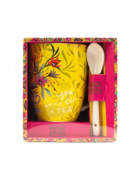 Taza con cuchara enesco you are