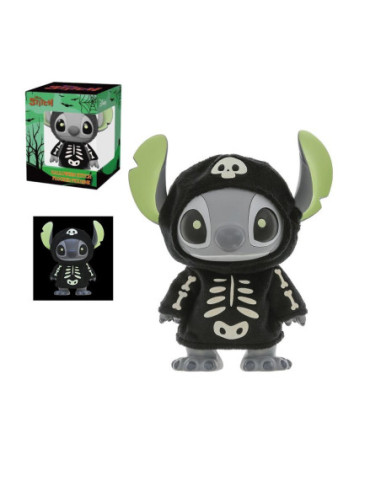 Figura enesco disney stich halloween esqueleto