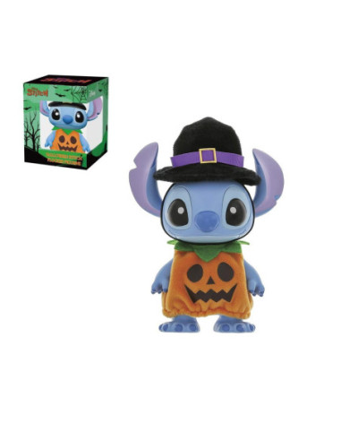Figura enesco disney stitch halloween calabaza