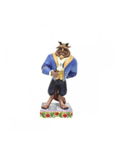 Figura enesco disney bestia en traje