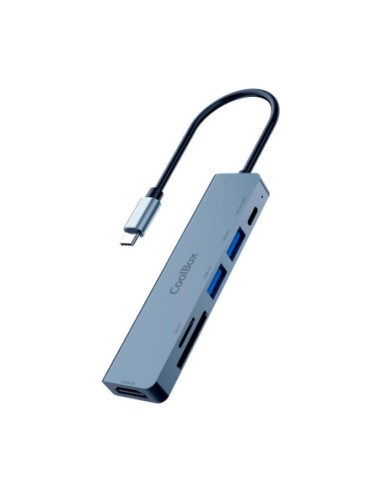 Minidock coolbox c61 aluminio usb - c a