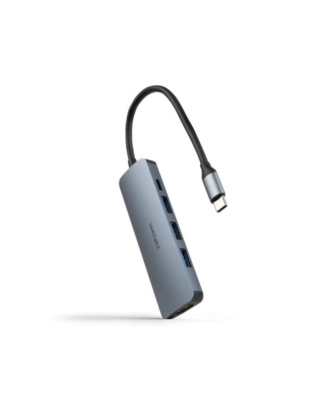 Hub nanocable usb - c 5 en 1