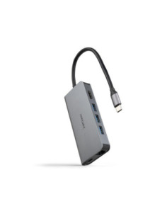 Hub nanocable usb - c 8 en 1