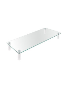 Soporte elevador tooq vidrio monitores